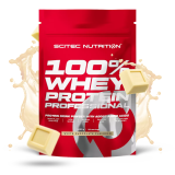 Scitec Nutrition 100% Whey Professional with Added Amino Acids Πρωτεΐνη Ορού Γάλακτος Χωρίς Γλουτένη 1000gr White Chocolate