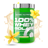 Scitec Nutrition 100% Whey Isolate Drink Powder with Added Amino Acids Πρωτεΐνη Ορού Γάλακτος 700gr Vanilla
