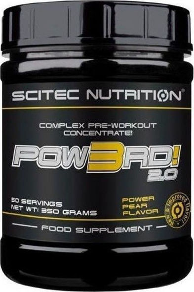 Scitec Nutrition Pow3rd 2.0 Συμπλήρωμα Pre-Workout 350gr