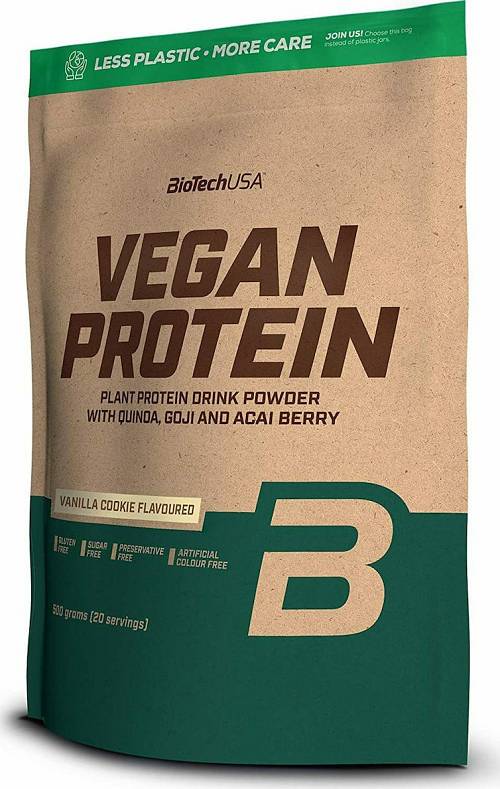 Biotech USA Vegan Protein Χωρίς Γλουτένη & Λακτόζη 500gr