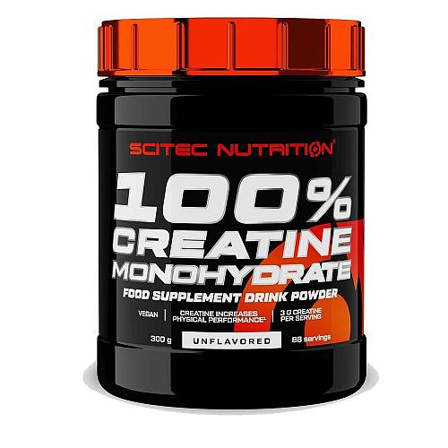 Scitec Nutrition 100% Creatine Monohydrate Drink Powder 300gr Unflavoured