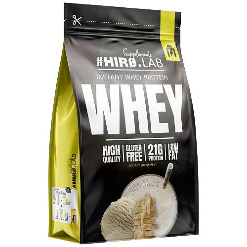 Hiro.Lab Instant Whey Πρωτεΐνη Ορού Γάλακτος Χωρίς Γλουτένη 750gr