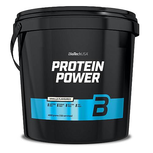 Biotech USA Protein Power with Creatine Χωρίς Γλουτένη & Λακτόζη 4000gr