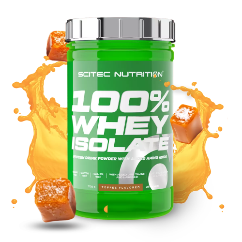 Scitec Nutrition 100% Whey Isolate Drink Powder with Added Amino Acids Πρωτεΐνη Ορού Γάλακτος 700gr