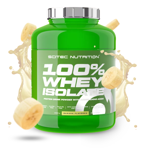 Scitec Nutrition 100% Whey Isolate Drink Powder with Added Amino Acids Πρωτεΐνη Ορού Γάλακτος Χωρίς Γλουτένη 2000gr