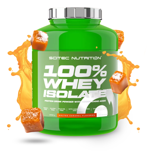 Scitec Nutrition 100% Whey Isolate Drink Powder with Added Amino Acids Πρωτεΐνη Ορού Γάλακτος Χωρίς Γλουτένη 2000gr