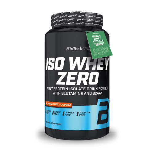 Biotech USA Iso Whey Zero With Glutamine & BCAAs Πρωτεΐνη Ορού Γάλακτος Χωρίς Γλουτένη & Λακτόζη 908gr