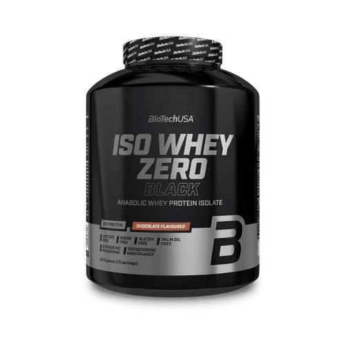 Biotech USA Iso Whey Zero Black Πρωτεΐνη Ορού Γάλακτος Χωρίς Γλουτένη & Λακτόζη 2270gr