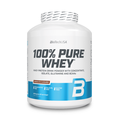 Biotech USA 100% Pure Whey Πρωτεΐνη Ορού Γάλακτος Χωρίς Γλουτένη 2270gr
