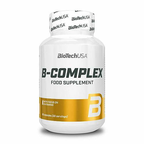 Biotech USA Vitamin B-Complex Βιταμίνη για Ενέργεια, Ενίσχυση του Ανοσοποιητικού & το Νευρικό Σύστημα