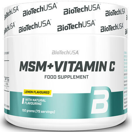 Biotech USA MSM + Vitamin C Συμπλήρωμα για την Υγεία των Αρθρώσεων 150gr