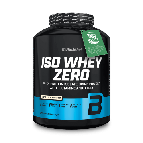 Biotech USA Iso Whey Zero With Glutamine & BCAAs Πρωτεΐνη Ορού Γάλακτος Χωρίς Γλουτένη & Λακτόζη 2270gr