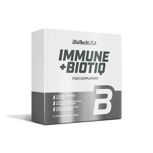 Biotech USA Βιταμίνες - Μέταλλα - Ιχνοστοιχεία Immune + Biotiq 18+18 caps
