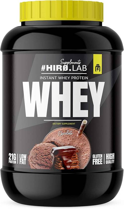 Hiro.Lab Instant Whey Πρωτεΐνη Ορού Γάλακτος Χωρίς Γλουτένη 2000gr