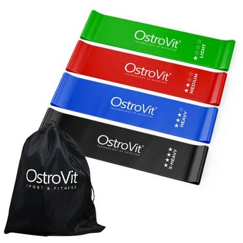 Ostrovit Training Bands 4pcs + bag