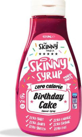 The Skinny Food Co Σιρόπι με Γεύση Birthday Cake 425ml