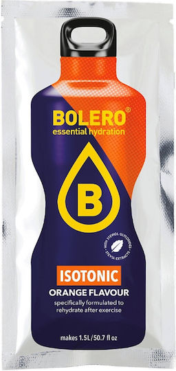 Bolero Essential Hydration Energy Drink σε Σκόνη Χωρίς Ζάχαρη 9gr