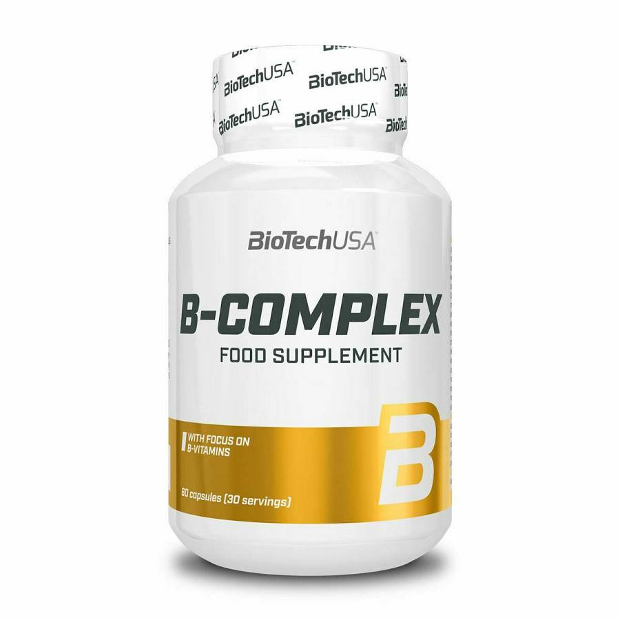 Biotech USA Vitamin B-Complex Βιταμίνη για Ενέργεια, Ενίσχυση του Ανοσοποιητικού & το Νευρικό Σύστημα