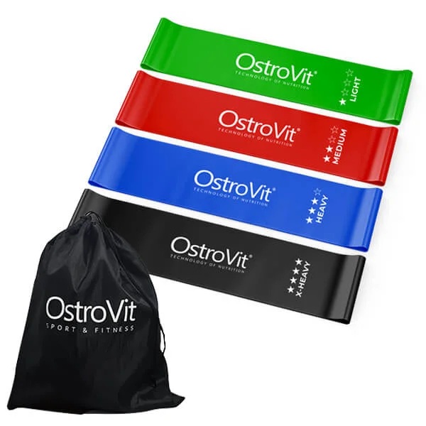Ostrovit Training Bands 4pcs + bag