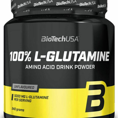 Biotech USA 100% L-Glutamine 240gr Unflavoured