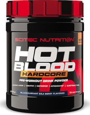 Scitec Nutrition Hot Blood Hardcore Συμπλήρωμα Pre Workout 375gr