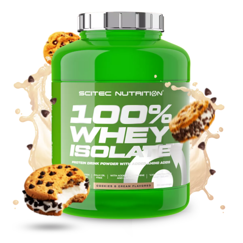 Scitec Nutrition 100% Whey Isolate Drink Powder with Added Amino Acids Πρωτεΐνη Ορού Γάλακτος Χωρίς Γλουτένη 2000gr