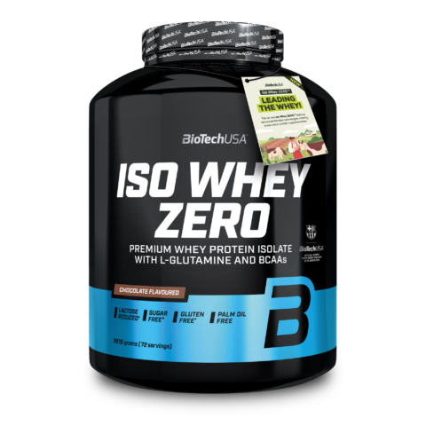 Biotech USA Iso Whey Zero With Glutamine & BCAAs Πρωτεΐνη Ορού Γάλακτος Χωρίς Γλουτένη & Λακτόζη 1816gr