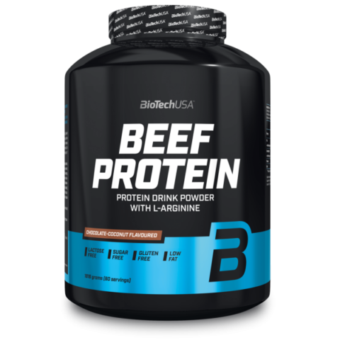 Biotech USA Beef Drink Powder with L-arginine Χωρίς Λακτόζη 1816gr