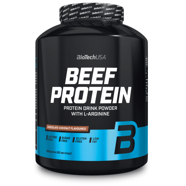 Biotech USA Beef Drink Powder with L-arginine Χωρίς Λακτόζη 1816gr