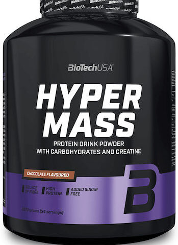 Biotech USA Hyper Mass Drink Powder with Carbohydrates & Creatine Χωρίς Γλουτένη 2270g